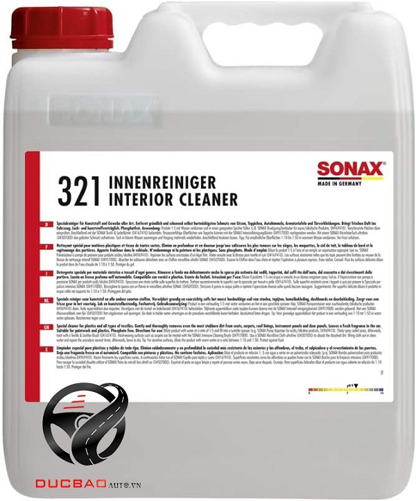 Dung dịch vệ sinh nội thất Sonax 321605