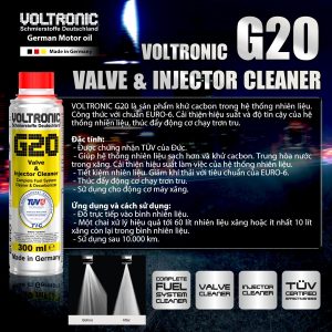 Voltronic G20 Velve & Injector Cleaner (24x300ml)