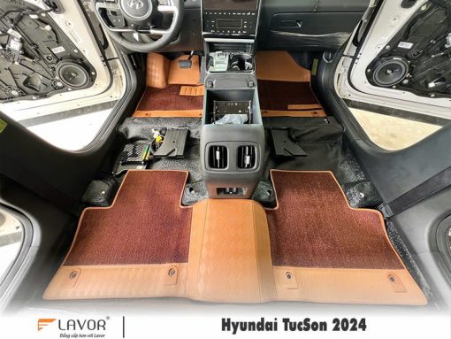 Sàn 3d + Thảm Lót Chân Xe Hyundai Tucson 2024 (2)