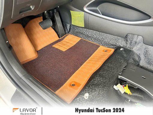 Sàn 3d + Thảm Lót Chân Xe Hyundai Tucson 2024 (5)