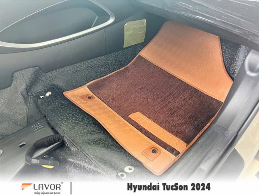 Sàn 3d + Thảm Lót Chân Xe Hyundai Tucson 2024 (6)