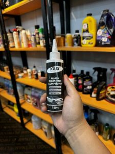 Klux Glass Polish – Dung Dịch Đánh Bóng & Làm Sạch Kính Ô Tô