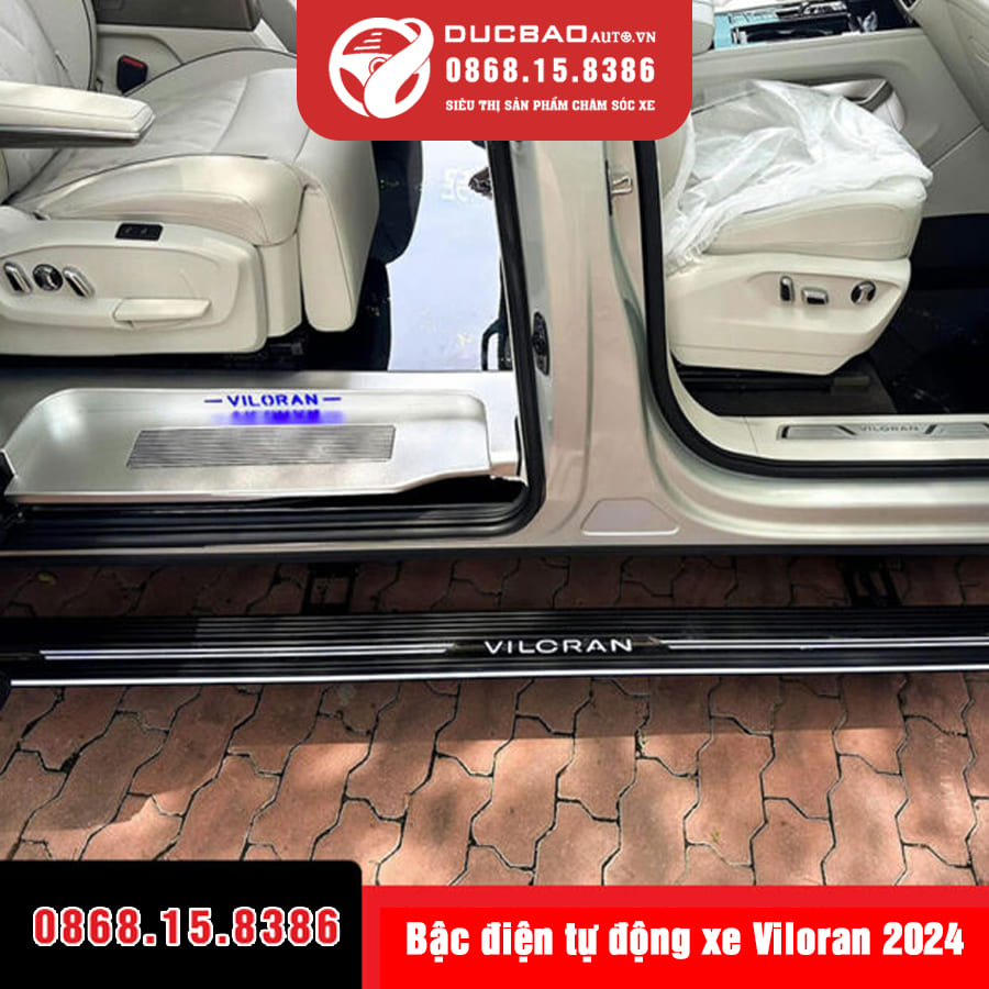 Bậc điện Tự động Xe Viloran 2024 (4) Bậc điện Tự động Xe Viloran 2024 (4)