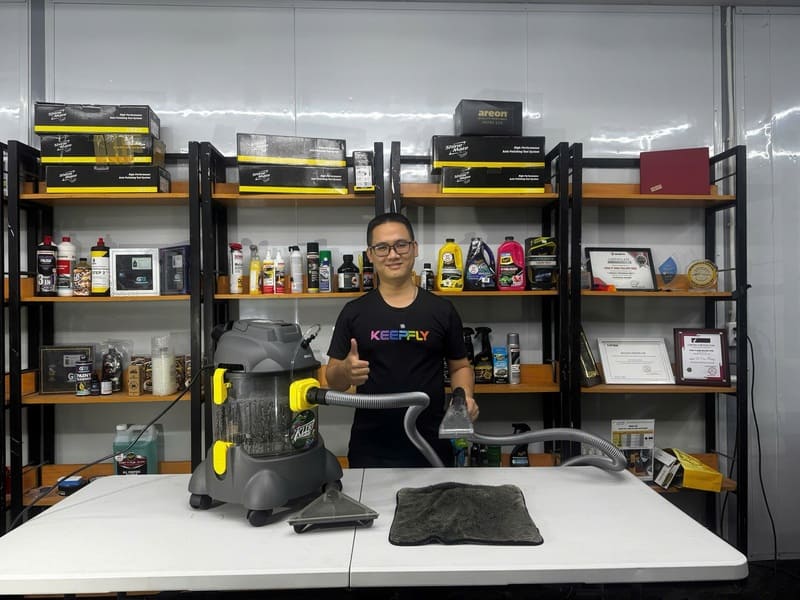 Máy Hút Bụi Dùng Trong Gara ô Tô (2)